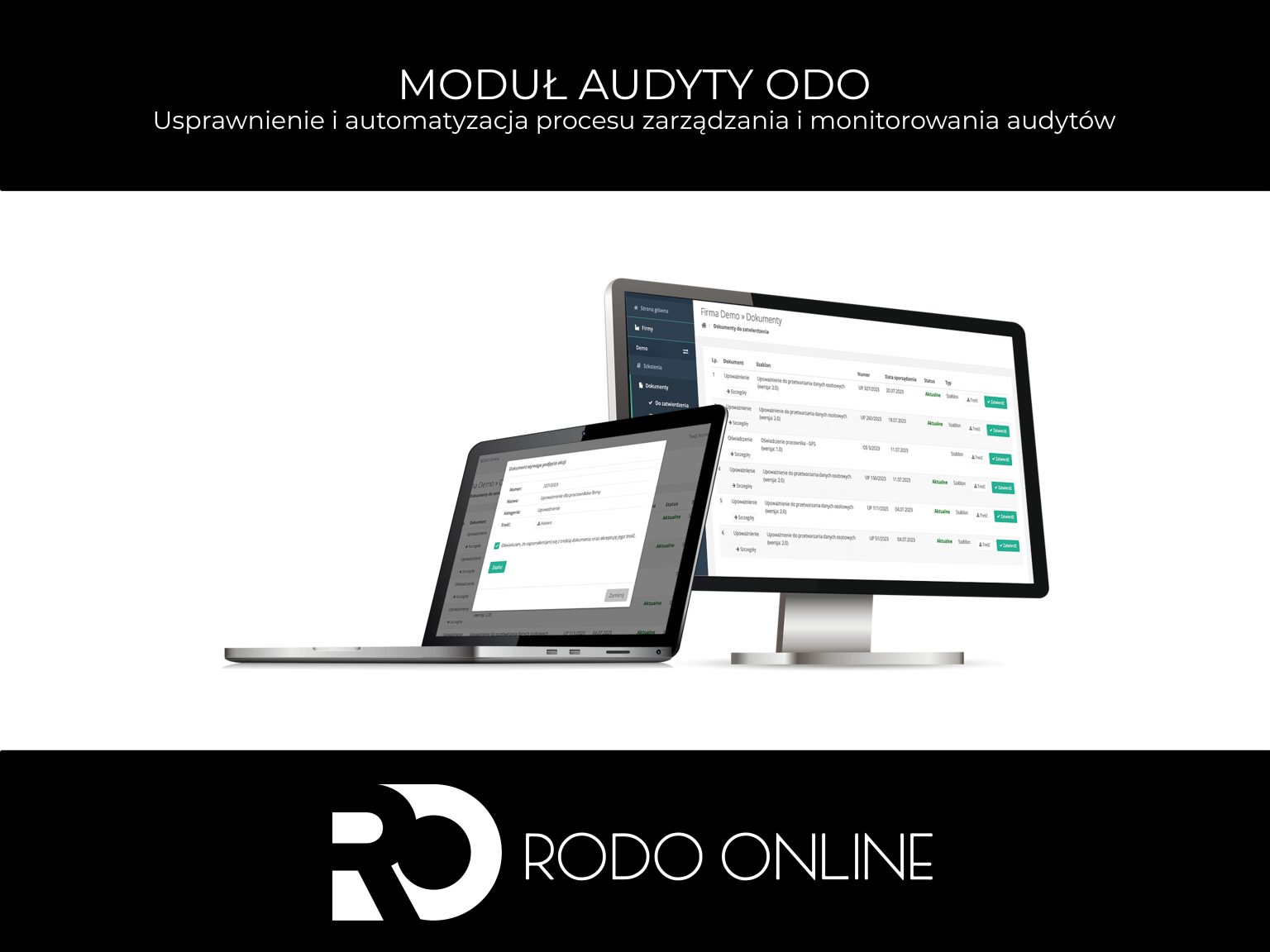 Odo Program Moduł audyty ODO | RODO Online | Program do RODO dla firm i Inspektorów ...